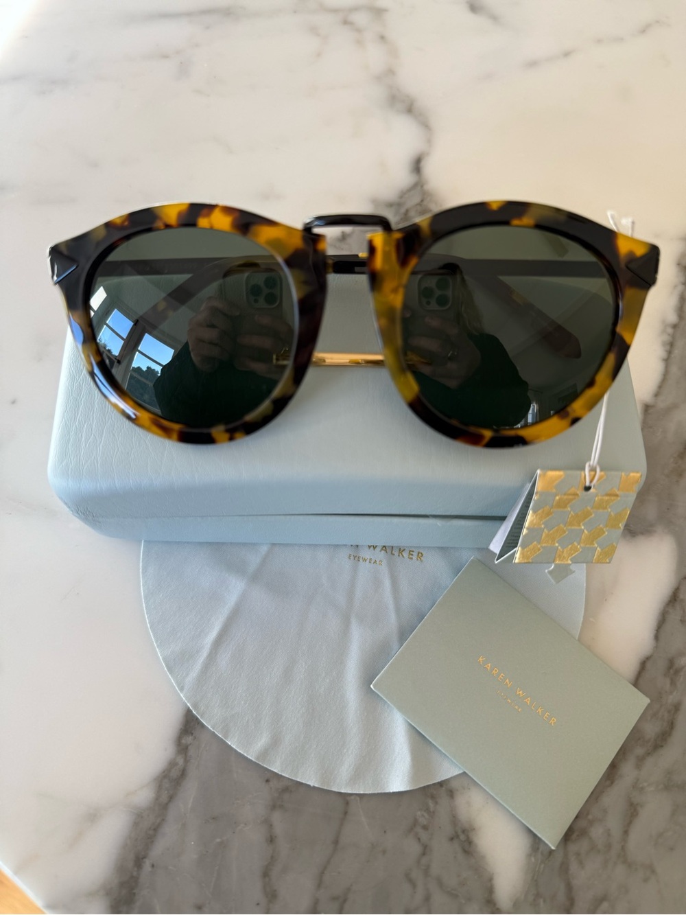 Karen Walker The Harvest Tortoiseshell sunglasses